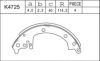 ISUZU 5871000320 Brake Shoe Set